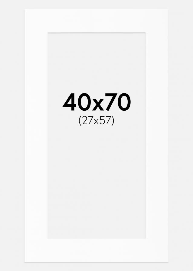 Artlink Mount White Standard (White Core) 40x70 cm (27x57)