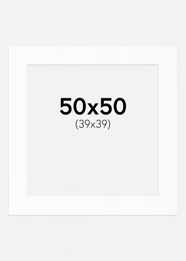Artlink Mount White Standard (White Core) 50x50 cm (39x39)
