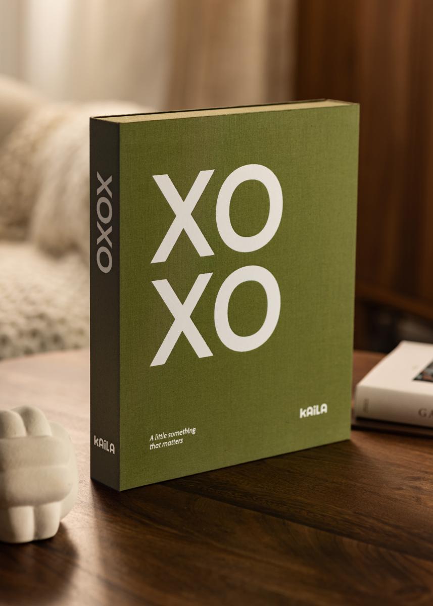 Buy KAILA XOXO Olive - Coffee Table Photo Album (60 Black Pages) here 