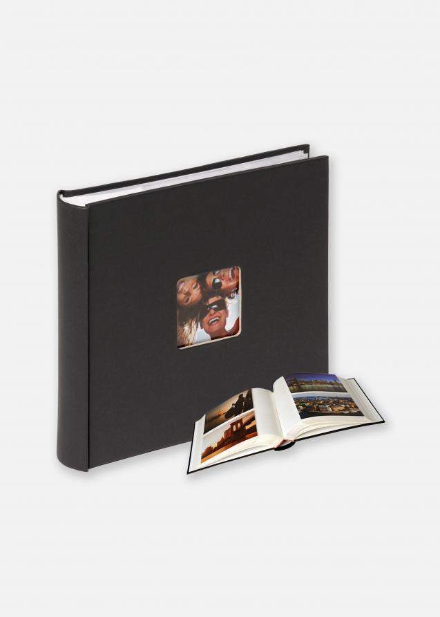 Album Carte Postale Poche Noir 20 Pochettes 135x180x20mm Safe 6003