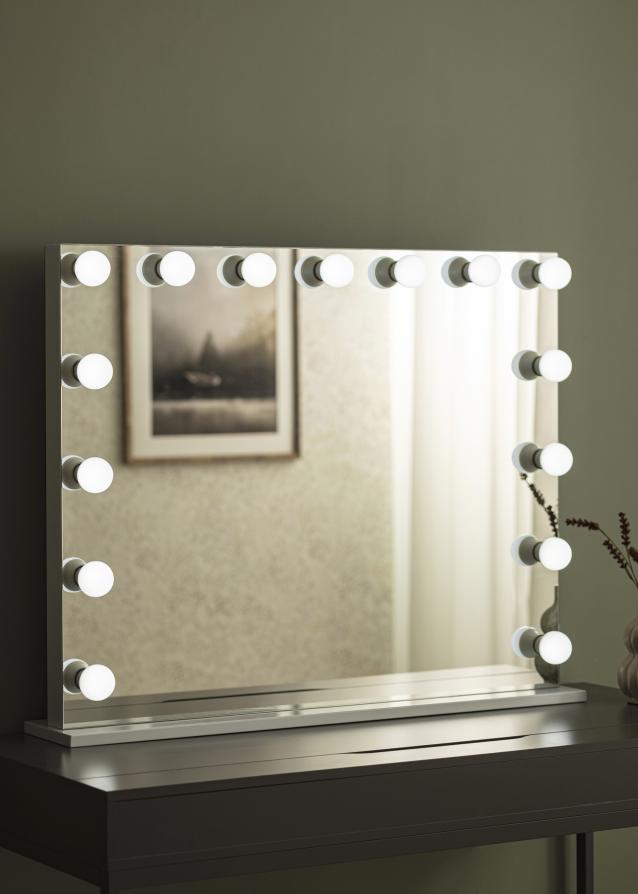 KAILA KAILA Make-up Mirror Hollywood Edge 15 E27 White 100x80 cm
