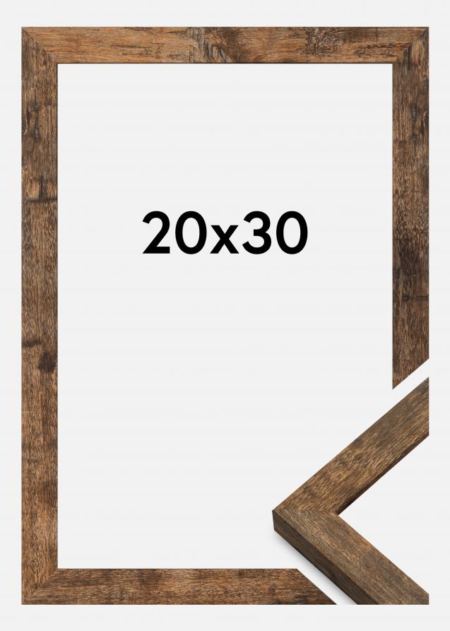  20x30 Oak Wood Picture Frame, 20x30 Wood Poster Frame, 20 x  30 Frame Matted to 16x24, Large 30x20 Wooden Frame for Wall with Real  Glass, Rustic Wood Frame Art Frame