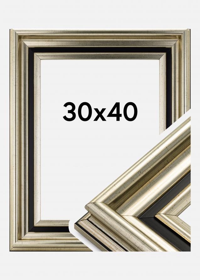 Silver Frame 30x40 cm - Buy silver metal frame online