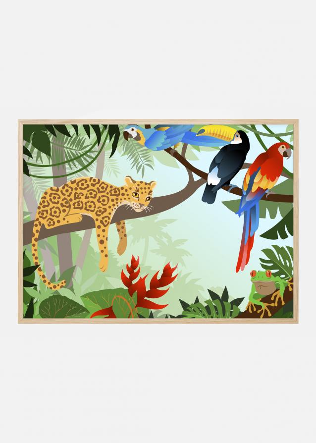 Bildverkstad Jungle Animals Poster