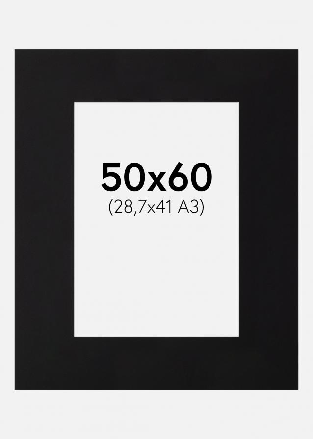Galleri 1 Mount XL Black (White Core) 50x60 cm (28,7x41 - A3)
