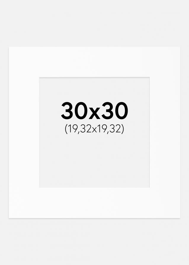 Artlink Mount White Standard (White Core) 30x30 cm (19,32x19,32)
