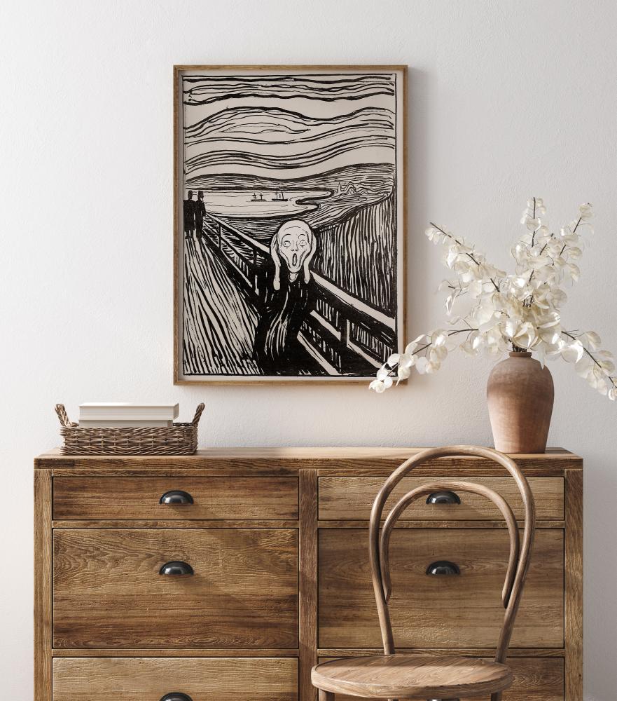 Bildverkstad The Scream Poster