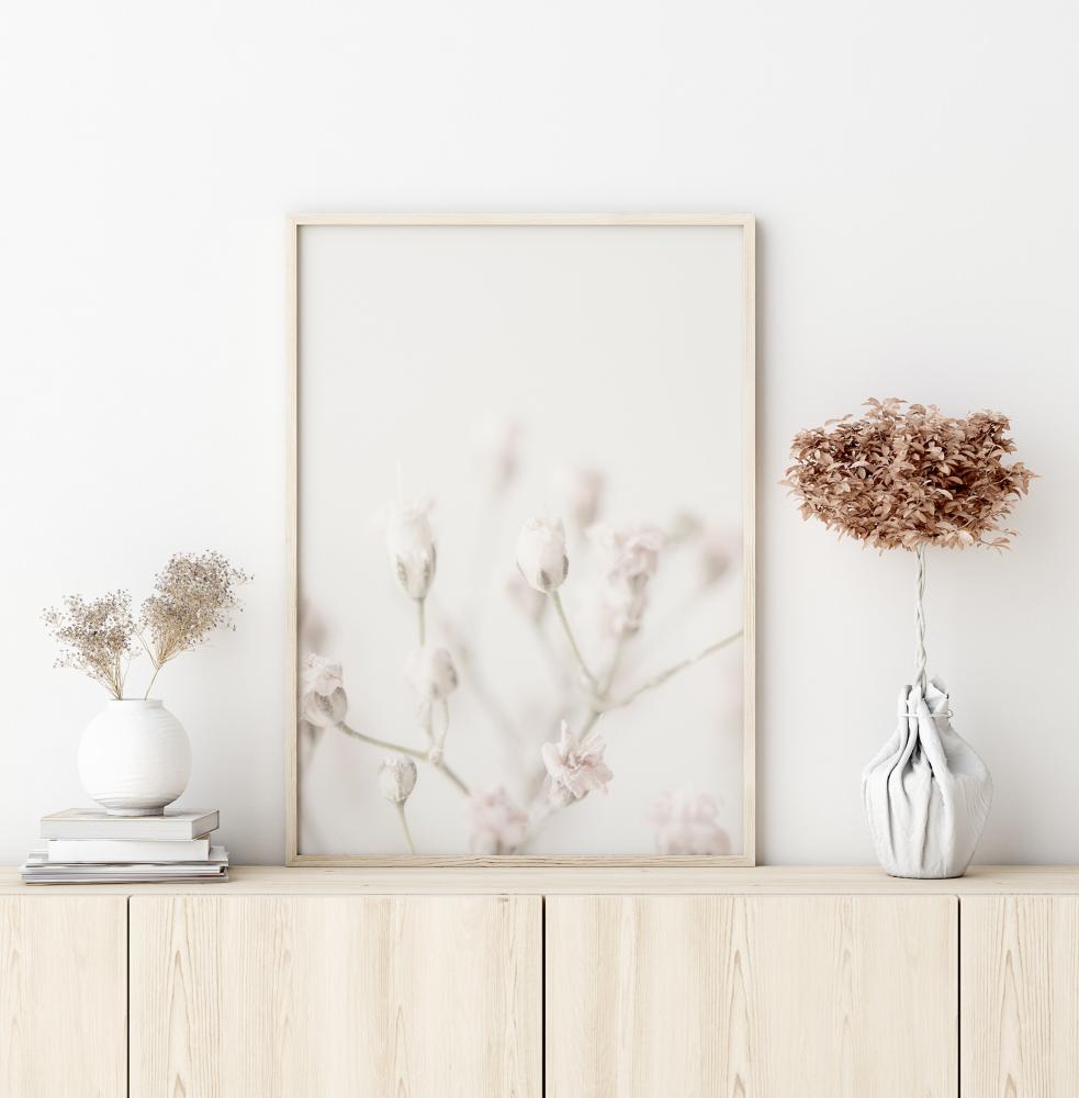 Bildverkstad Pink Small Flowers Poster