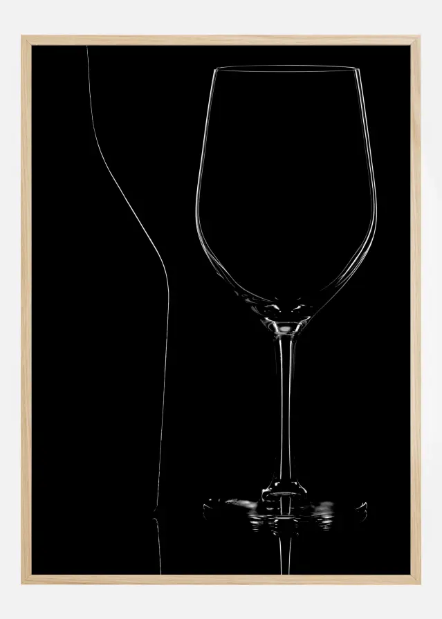 Bildverkstad Empty Glas Poster