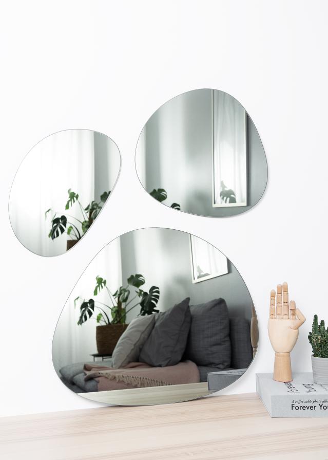 Incado Mirror Set Warm Grey - 3 pieces