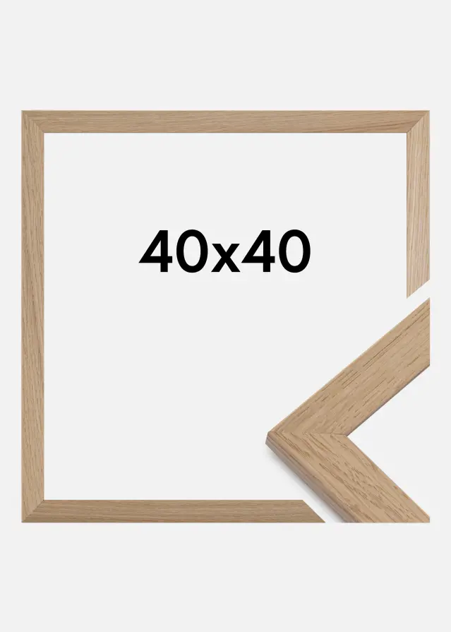 Artlink Frame Trendline Acrylic glass Oak 40x40 cm