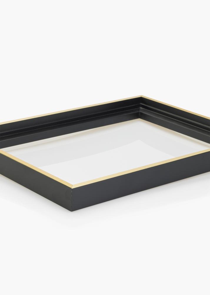 Mavanti Canvas picture frame Tacoma Black / Gold 24x30 cm