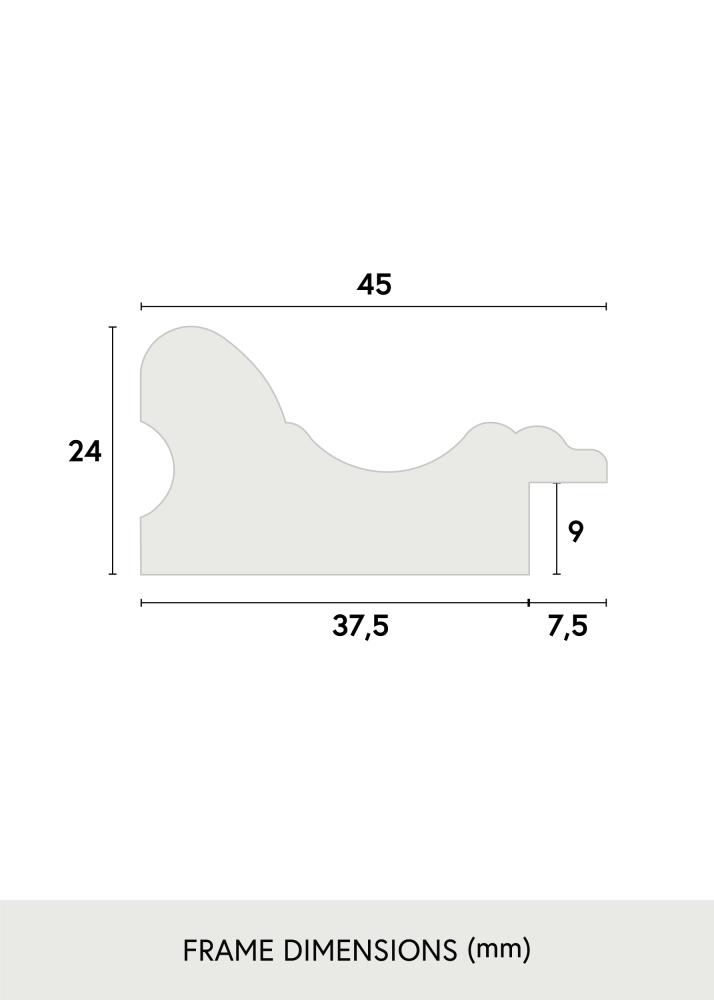 Focus Frame Charleston White 20x30 cm